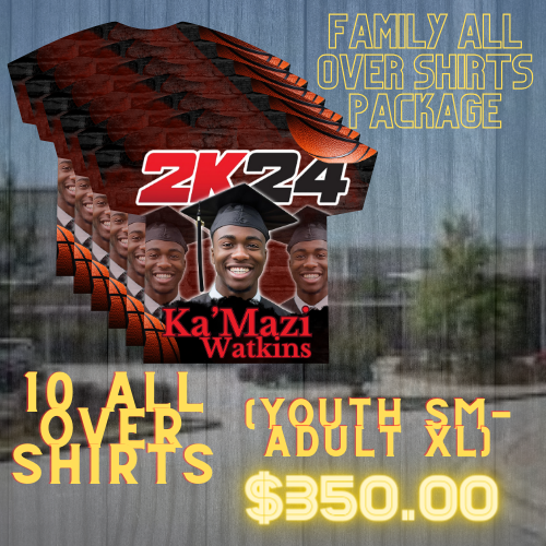 Family All Over Shirt Package