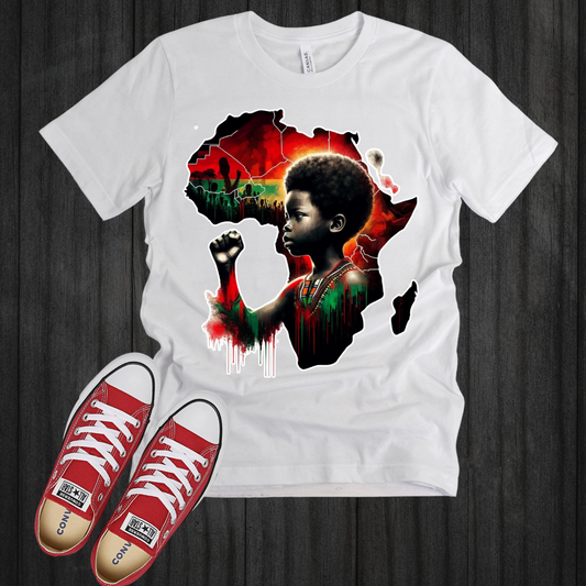 Young Boy Juneteenth| T-Shirt