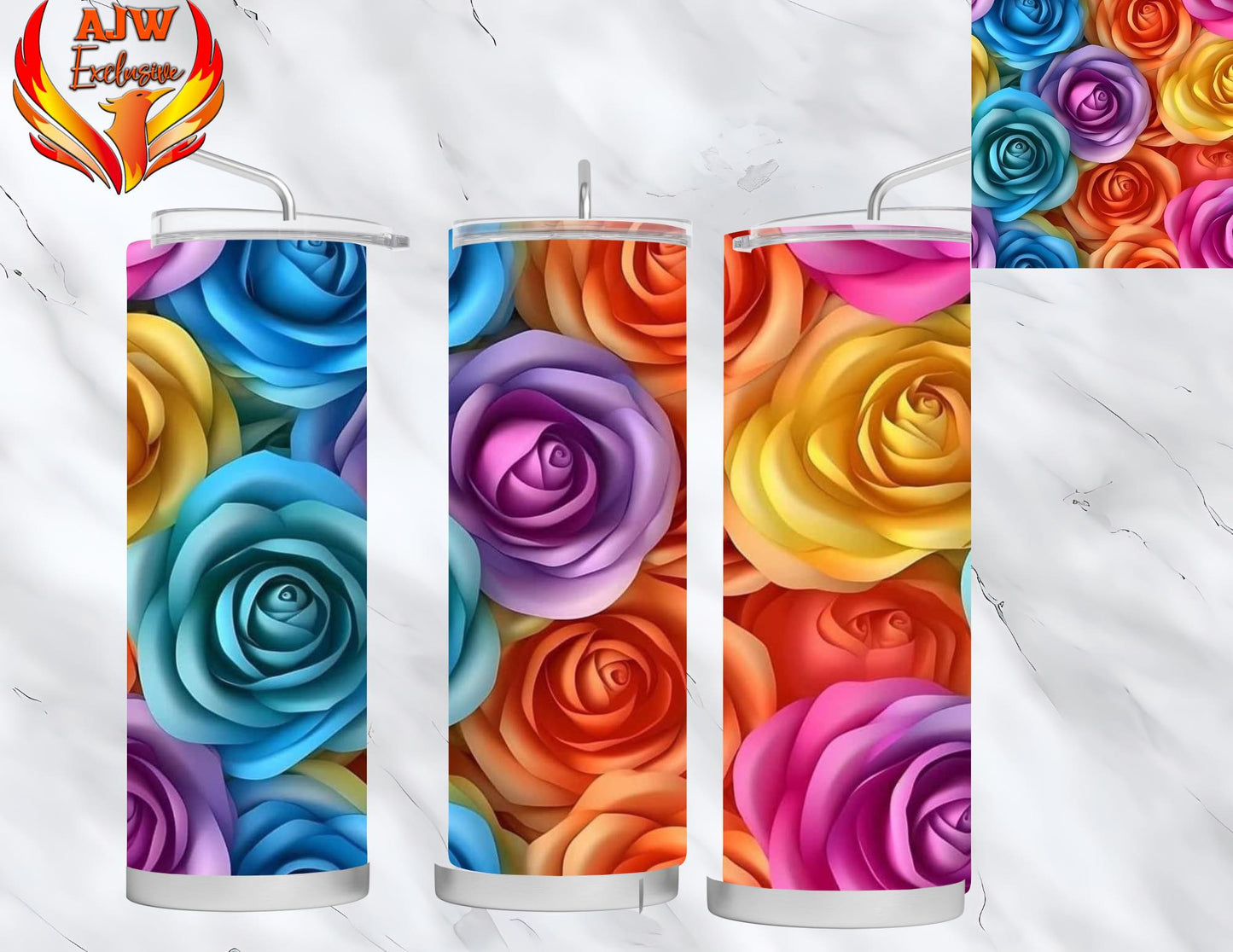 3D Roses