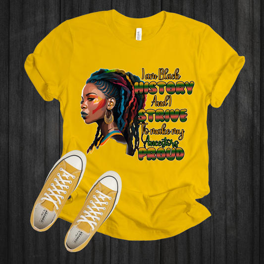 I AM BLACK HISTORY | T-SHIRT