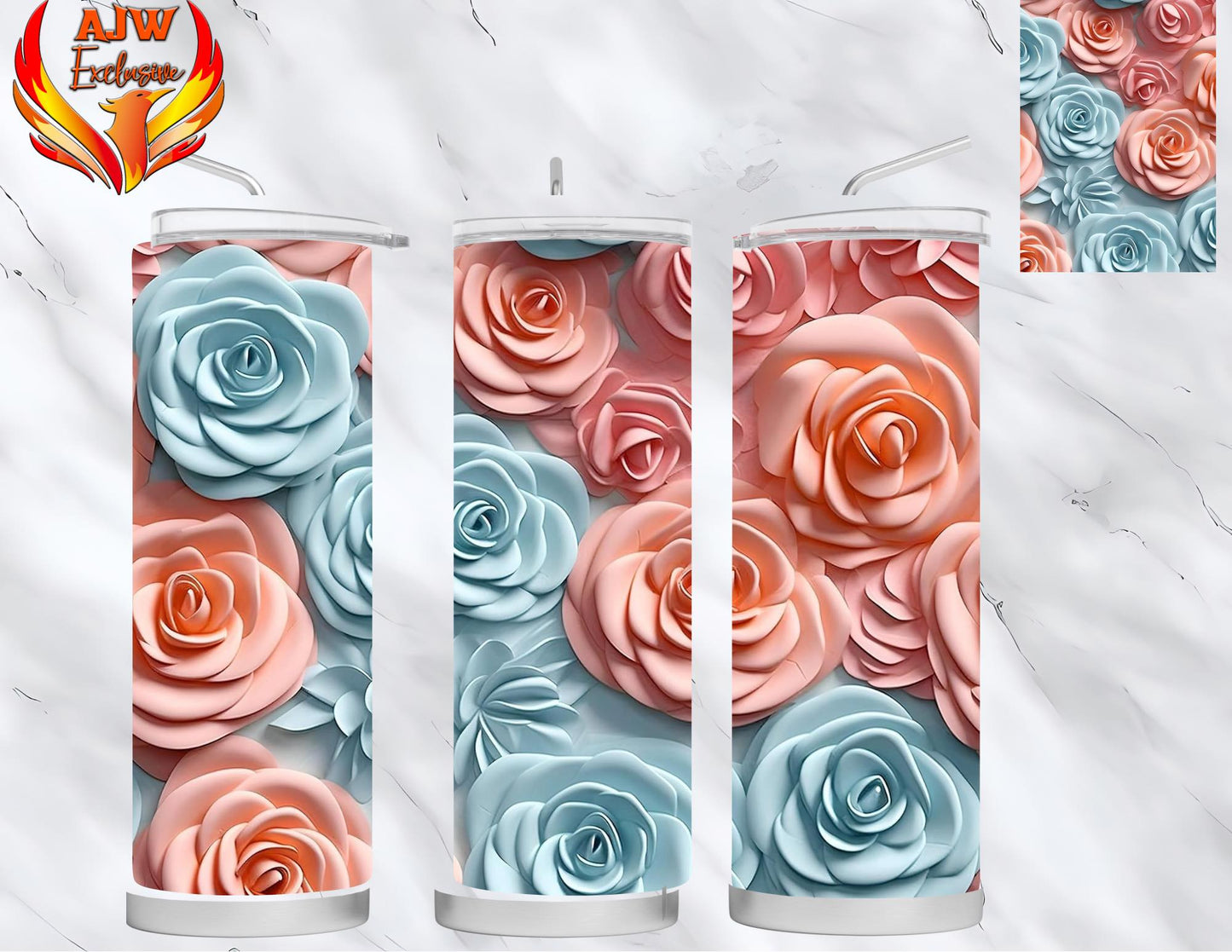 3D Roses