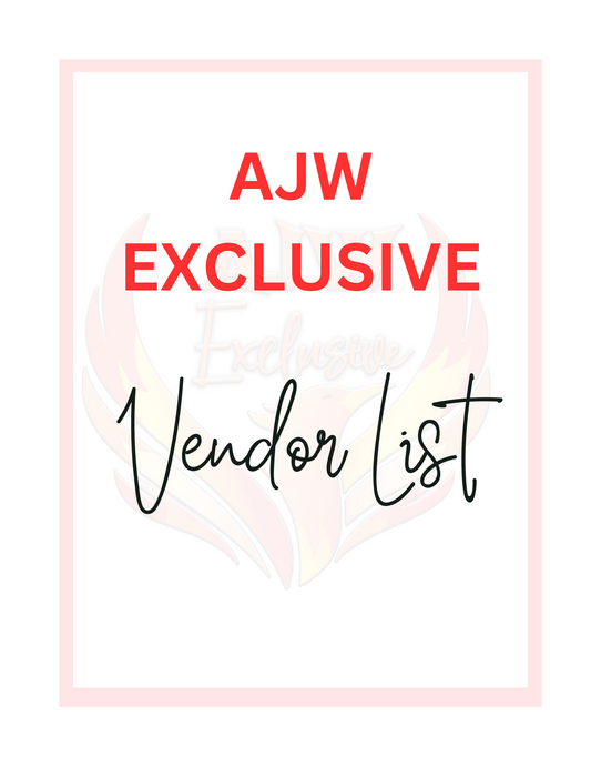 Vendors List| Digital Download