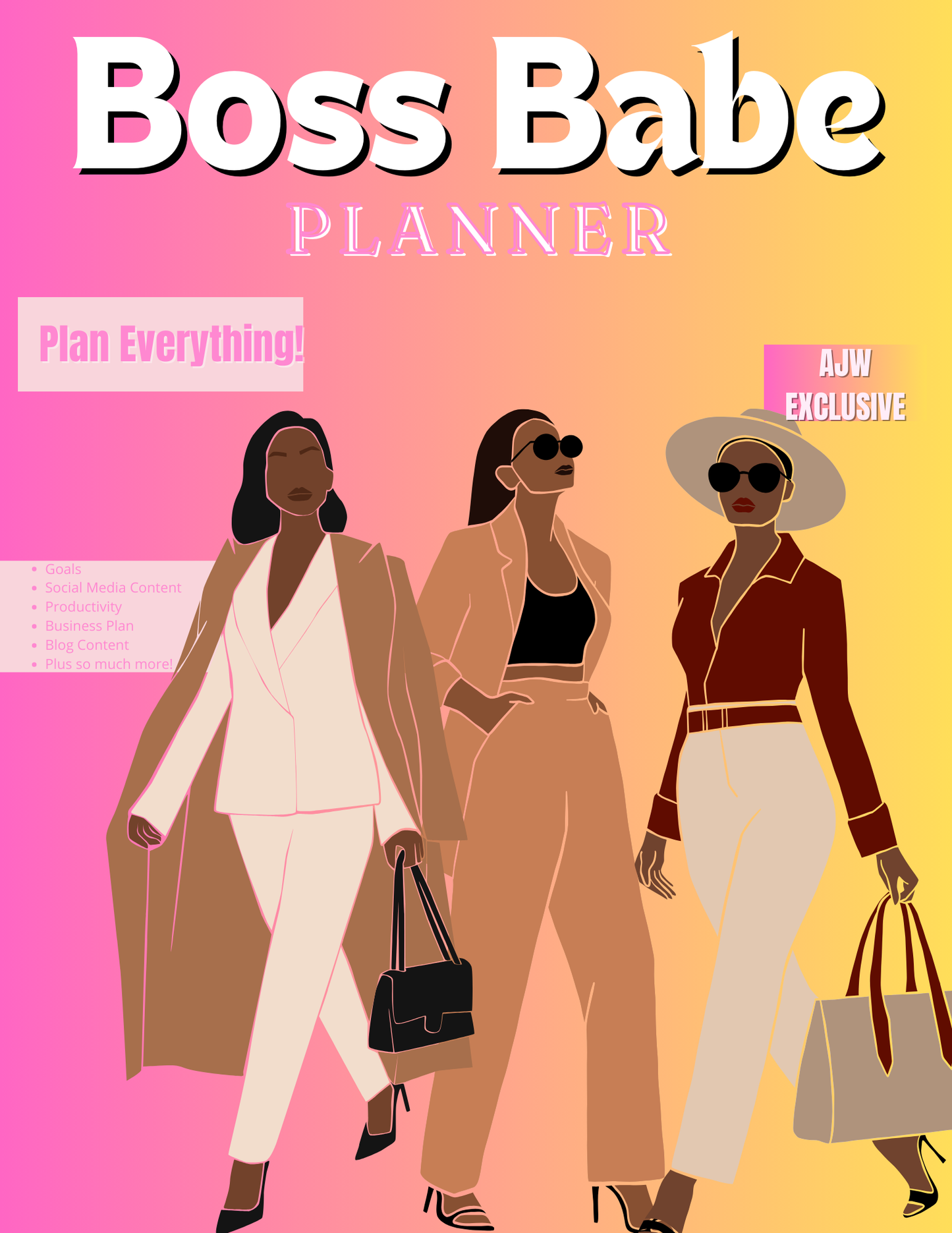 Girl Boss Planner| Digital Planner