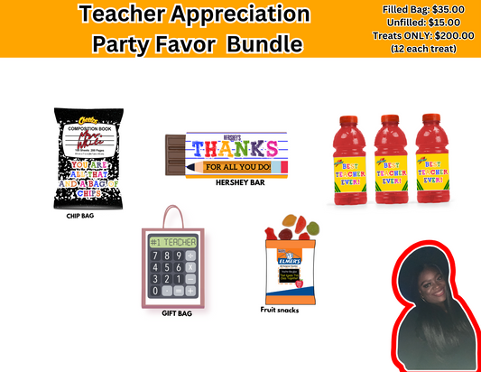 Teacher Appreciation Snack Pack