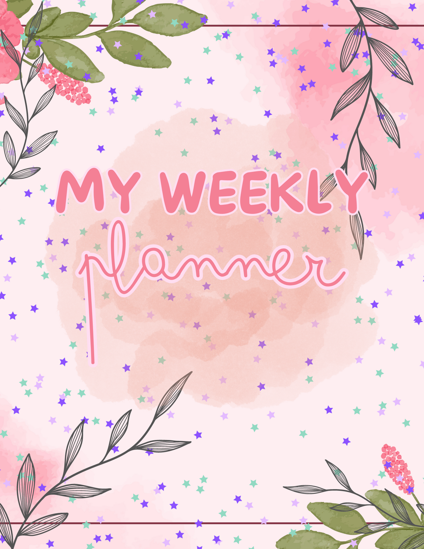 Weekly Planner| Digital Download