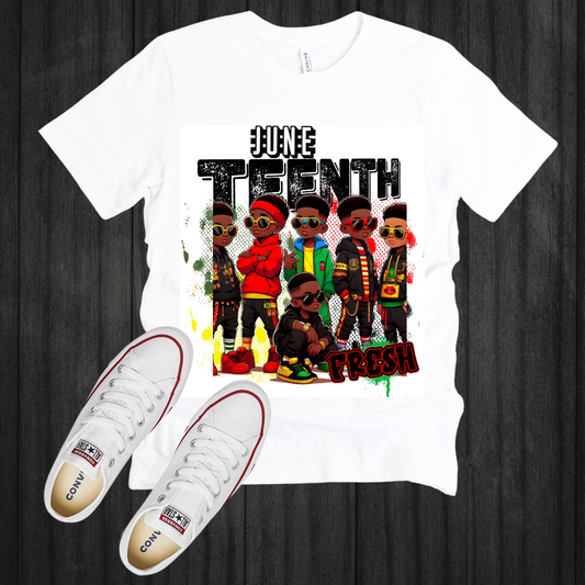 KIDS JUNETEENTH FRESH| T-SHIRT